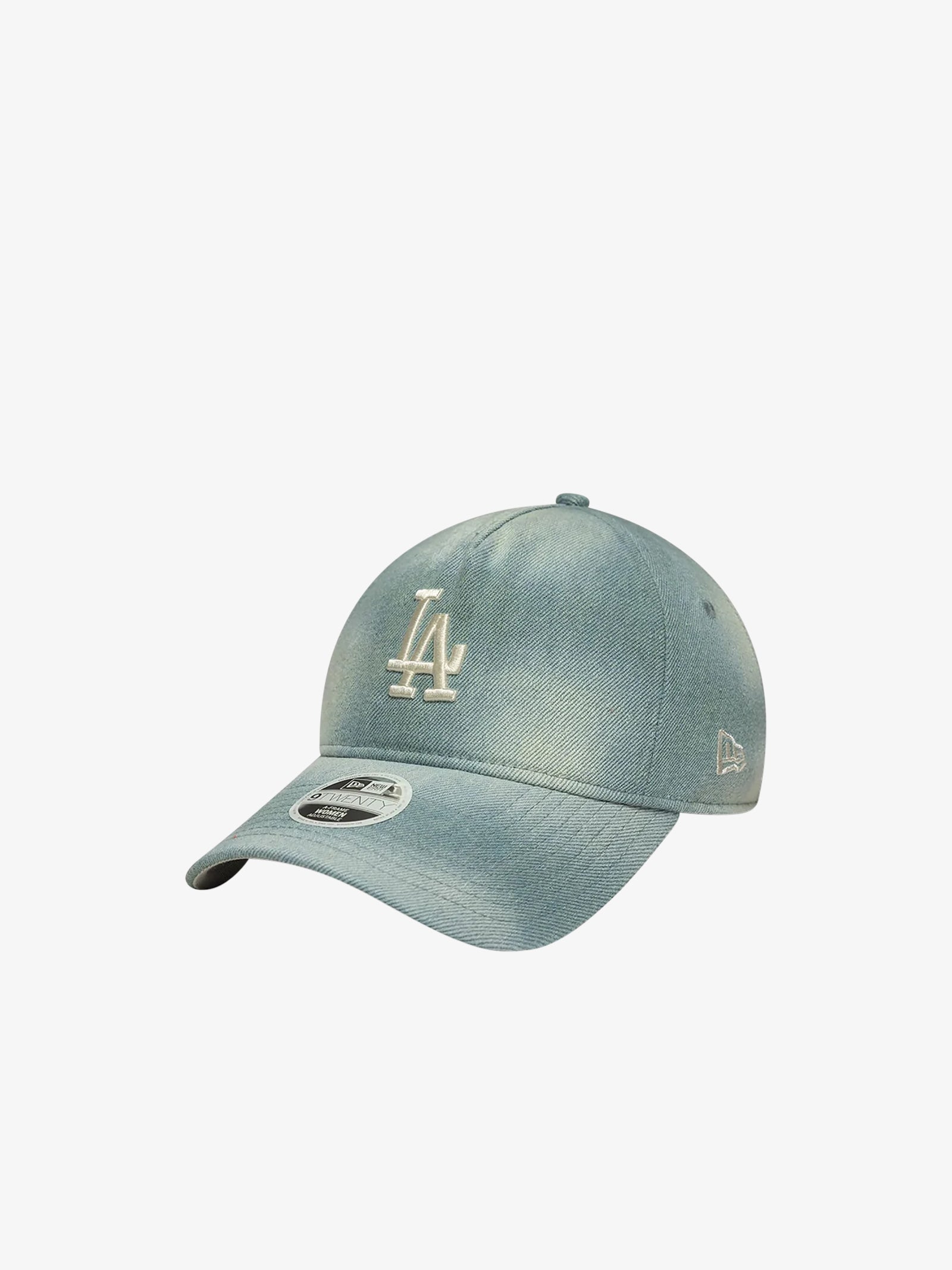 MUSE別注NEW ERA 9TWENTY Dodgers CAP NEW ERA 9twenty a-frame la dodgers mlb denim light blue women's hat