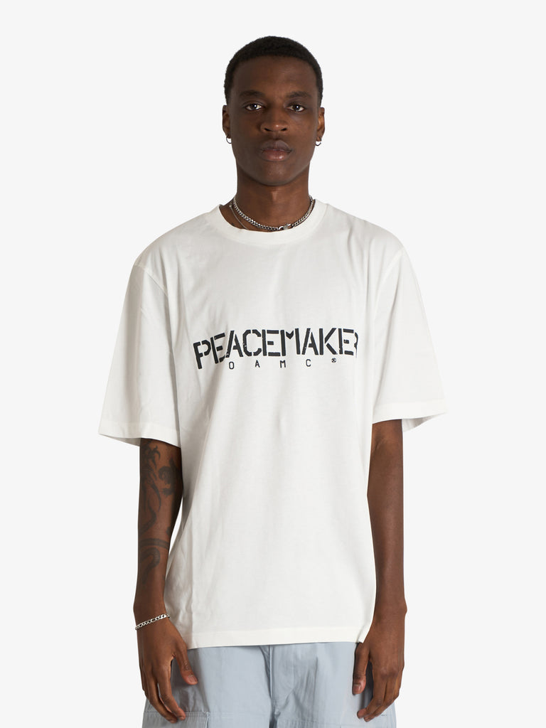 OAMC PEACEMAKER black cotton men's pigeon print t-shirt