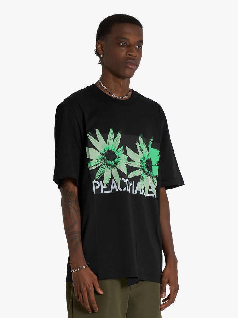 OAMC PEACEMAKER black cotton men's pigeon print t-shirt