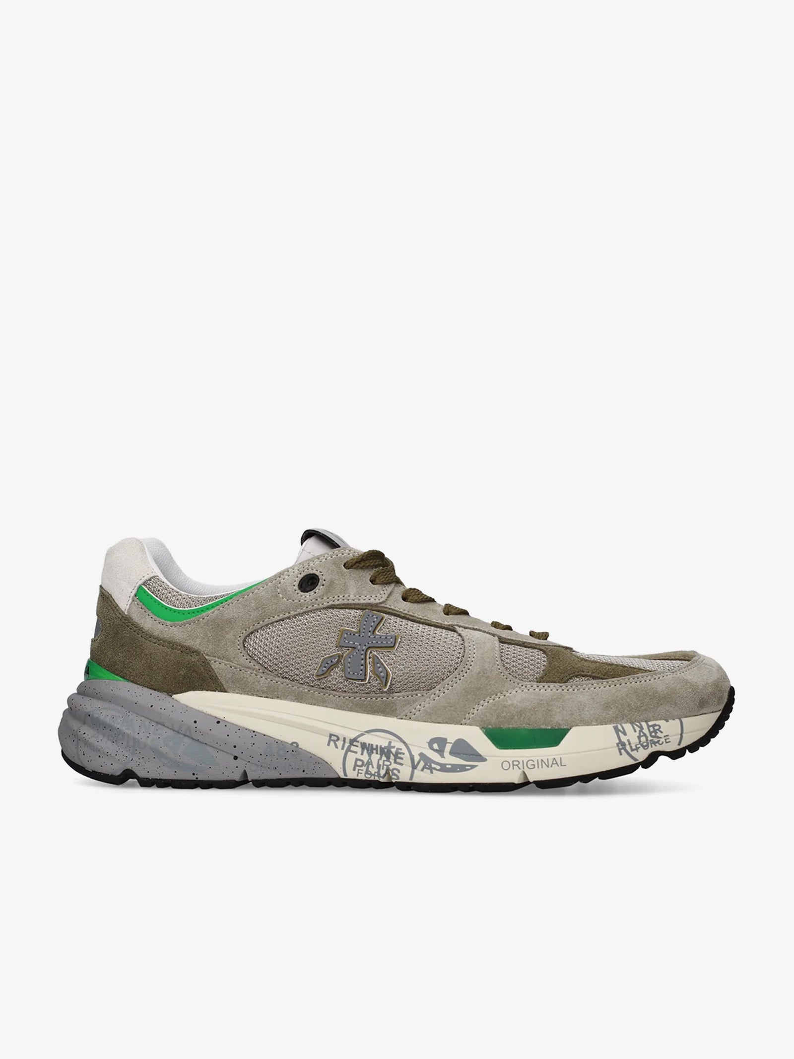 PREMIATA sneakers man mase25 8017 gray leather