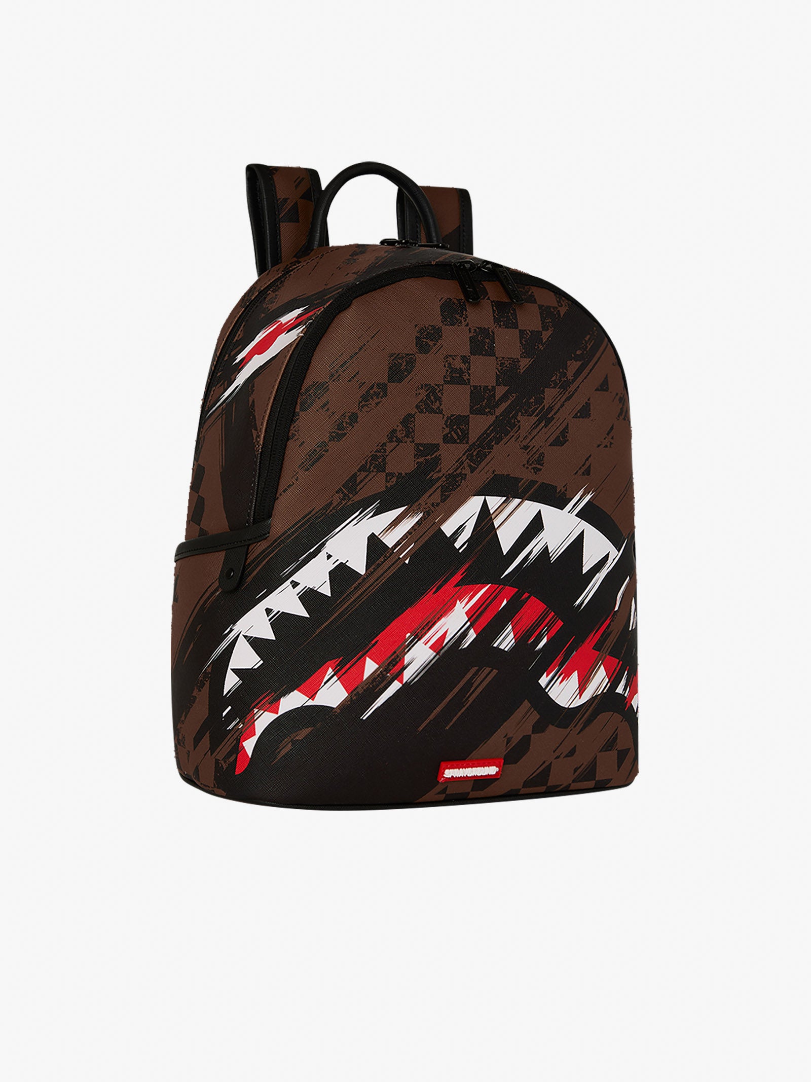 SPRAYGROUND バックパック SPRAYGROUND smeared grunge savage backpack 910b8964nsz brown pvc
