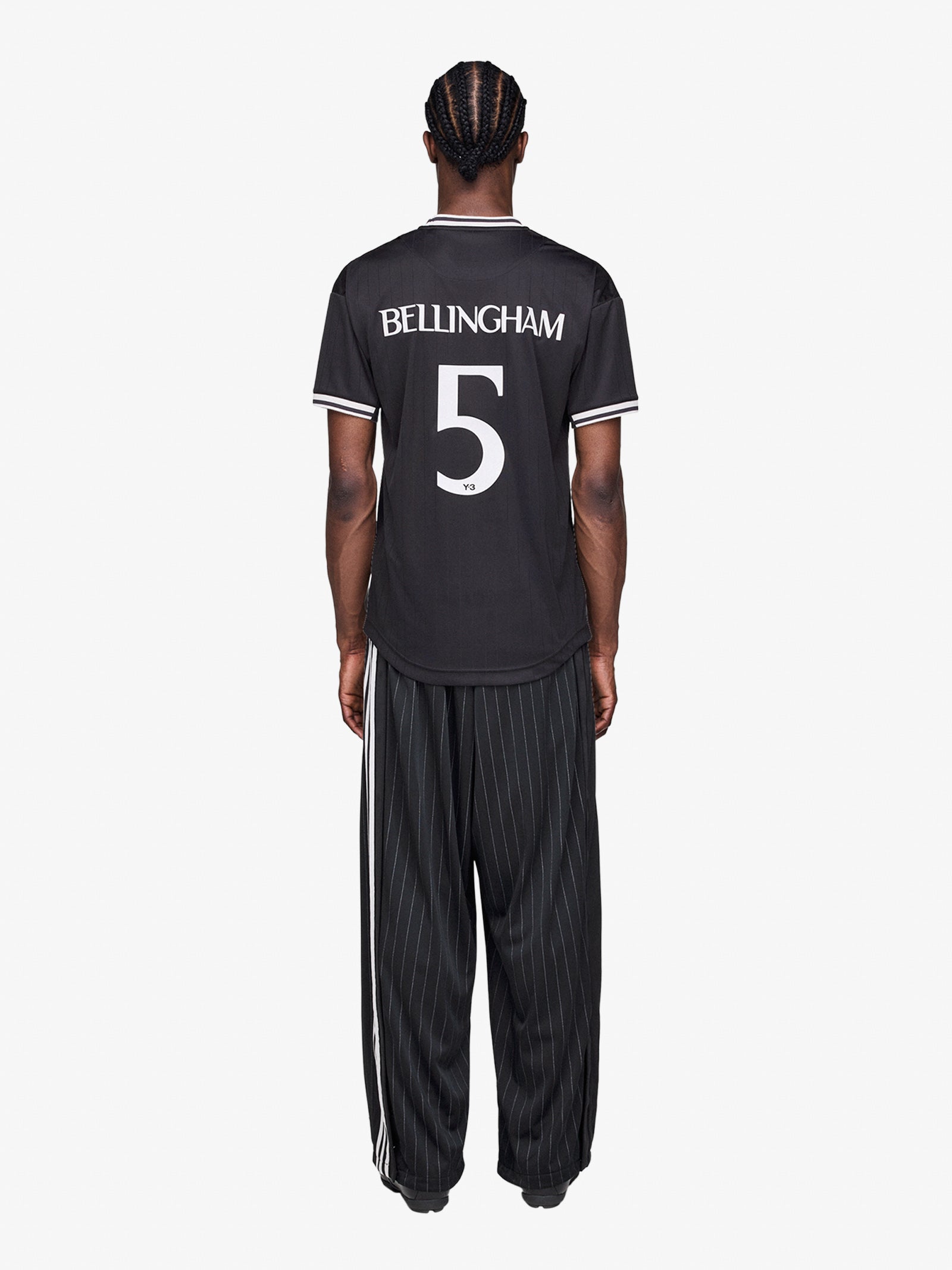 Y-3 jude bellingham football t-shirt black
