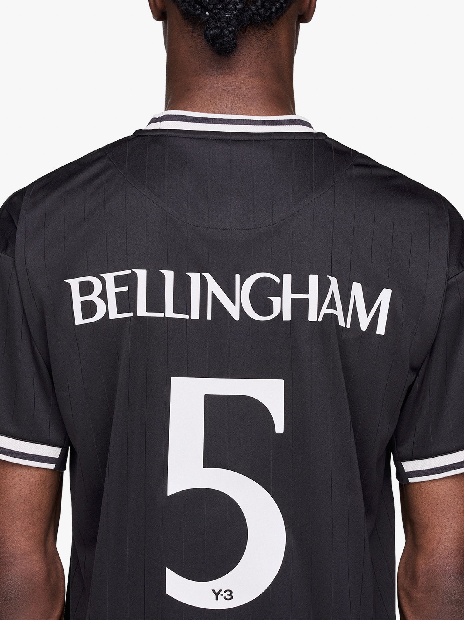 Y-3 jude bellingham football t-shirt black