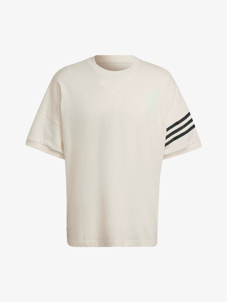 ADIDAS HM1874 men\'s cotton. beige T-shirt Adicolor Neuclassics in