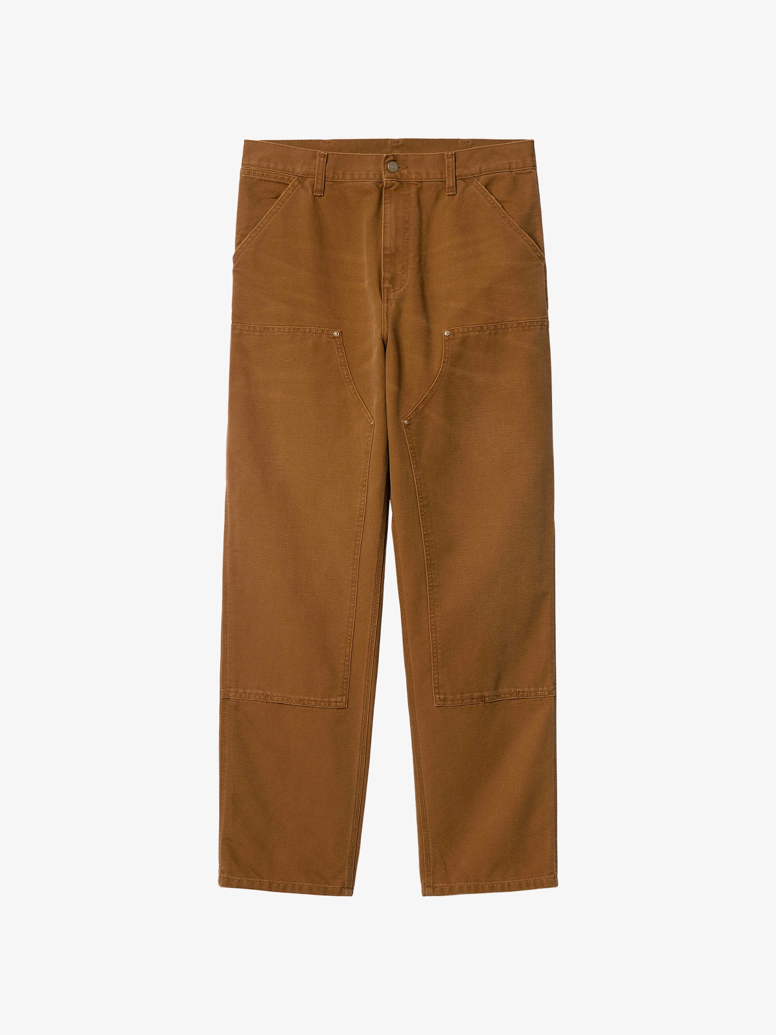 CARHARTT WIP Pantalone I031501_1NF_3K uomo in cotone biologico marrone