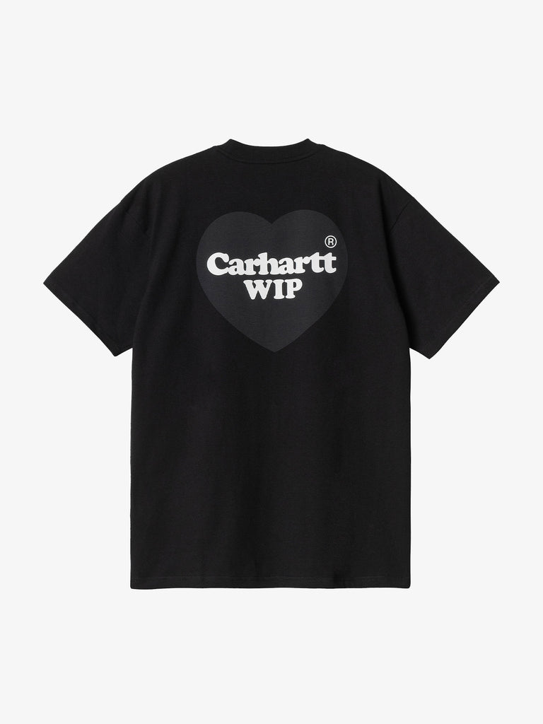 CARHARTT WIP T-Shirt S/S Double Heart I032155_89_XX uomo nera