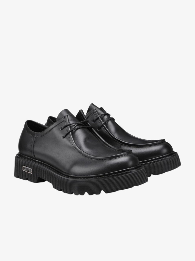 Slash 3533 Low M men's black leather lace-up shoes