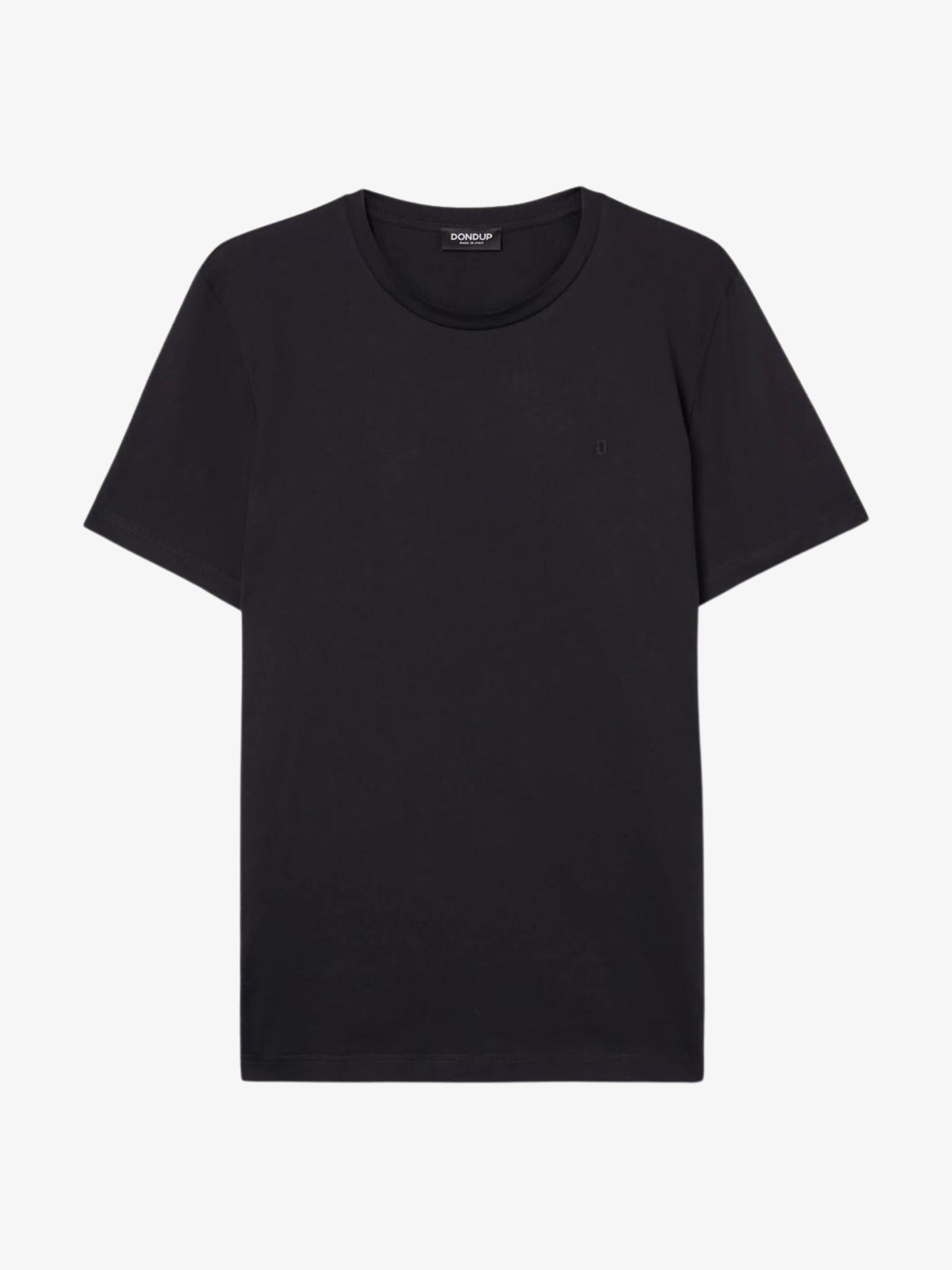 DONDUP T-shirt in cotone uomo nera