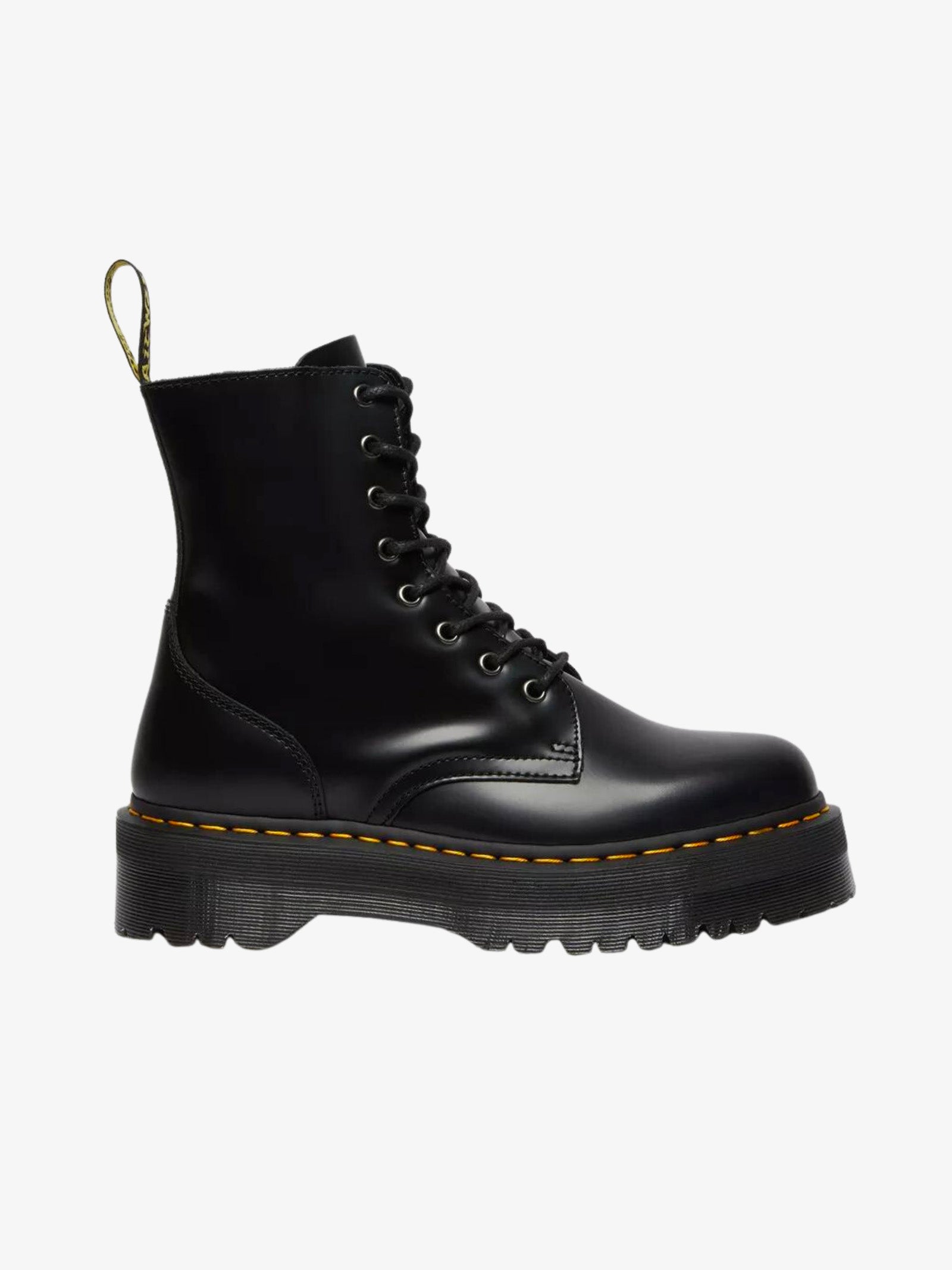 DR. MARTENS Anfibi Platform Jadon Smooth donna in pelle nero