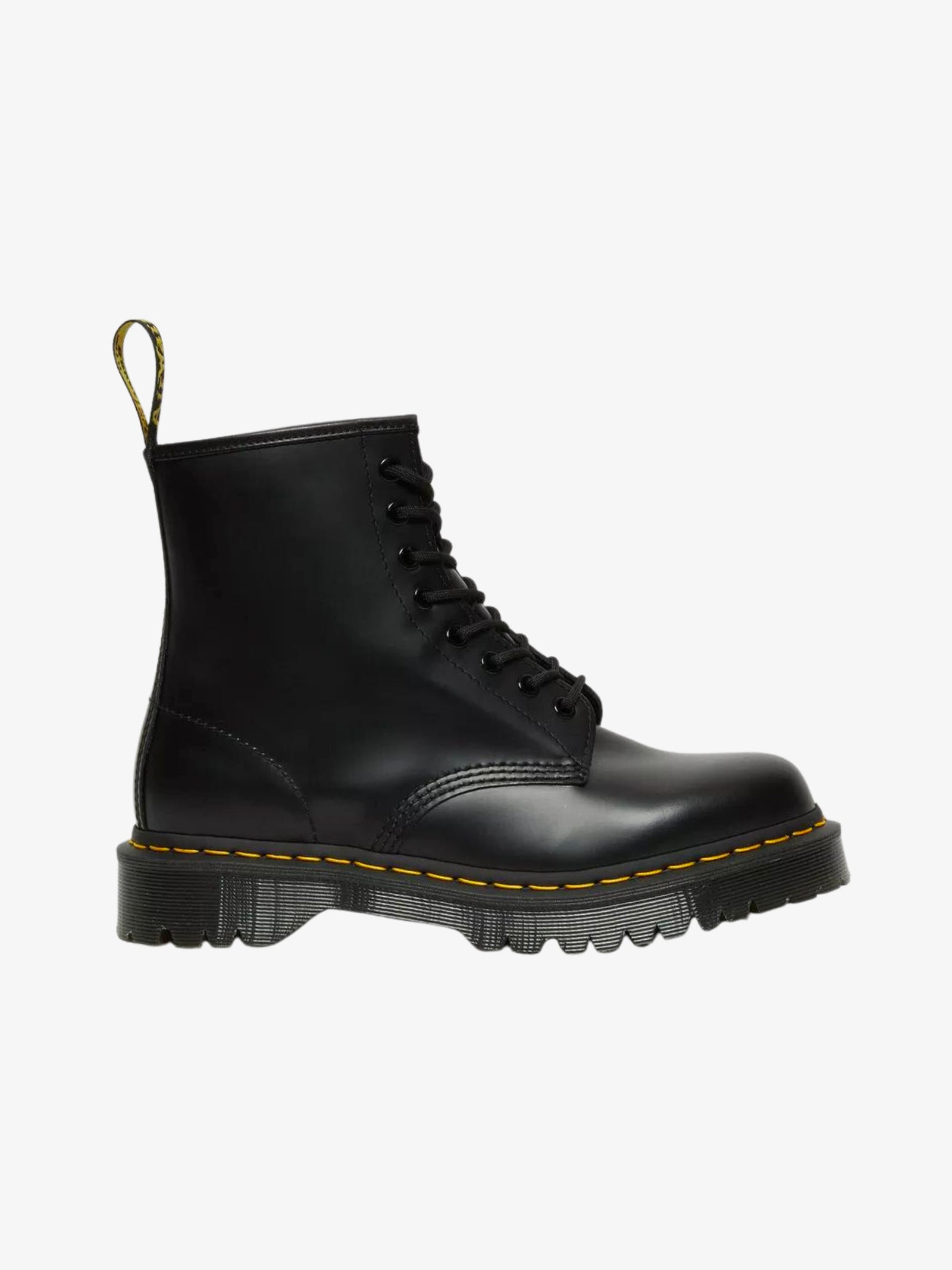 DR. MARTENS Anfibi di pelle 1460 BEX Smooth donna nero in saldo Abbigliamento