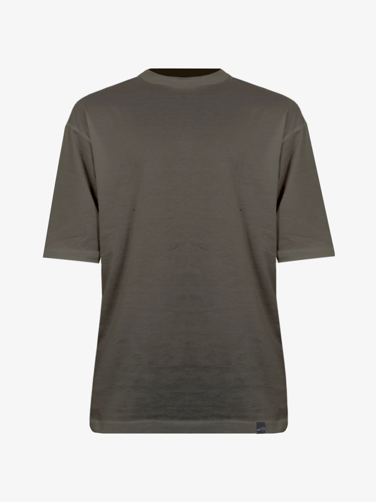 LOW BRAND T-shirt B193 Jersey di cotone uomo grigio scuro