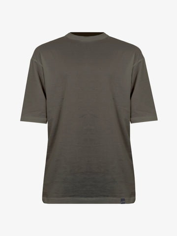 LOW BRAND T-shirt B193 Jersey di cotone uomo grigio scuro