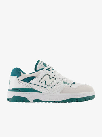 NEW BALANCE Sneakers BB550STA uomo bianco/verde