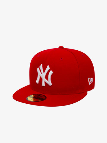 NEW ERA Cappello 59FIFTY Fitted New York Yankees Essential uomo rosso