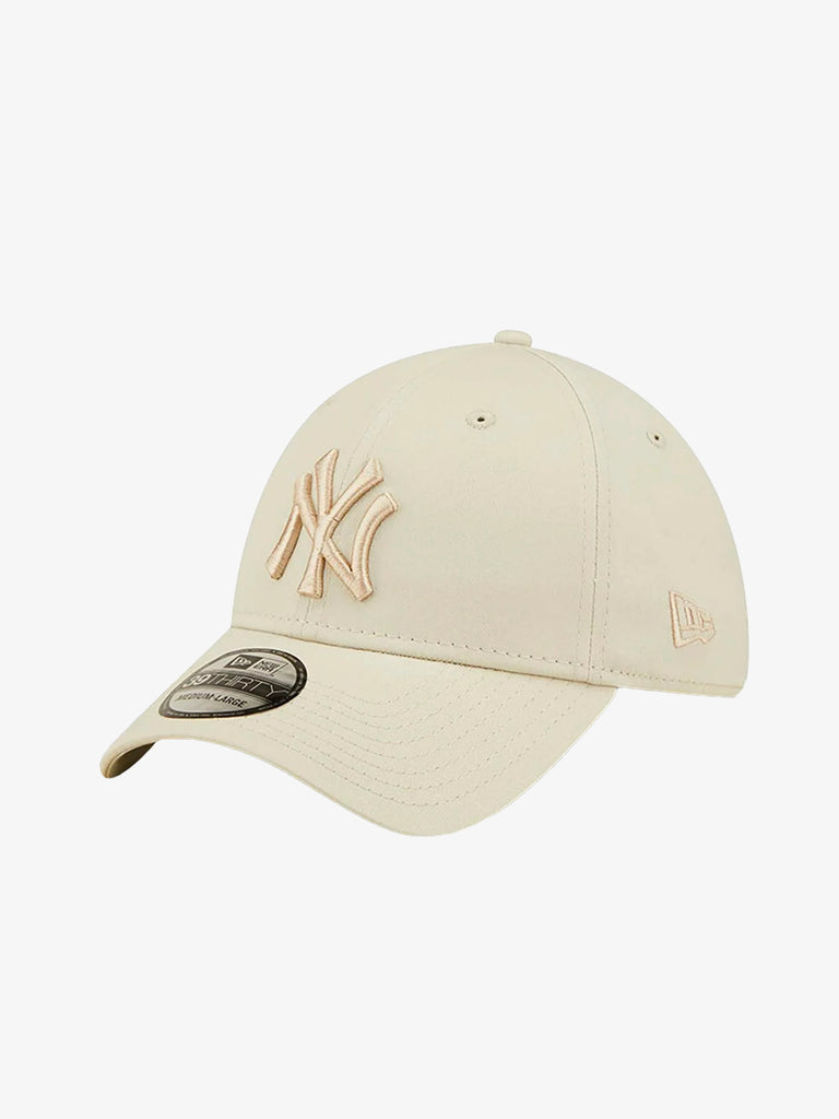 New York Yankees League Essential Cream 39THIRTY Stretch Fit Cap