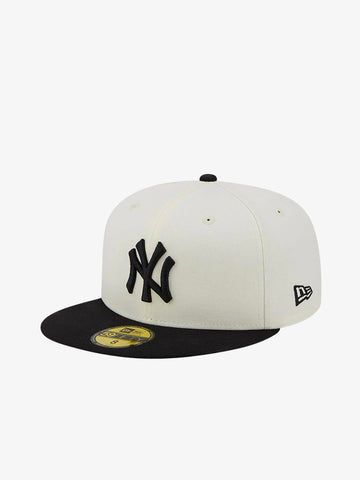 NEW ERA Cappello 59FIFTY Fitted New York Yankees Championships uomo bianco