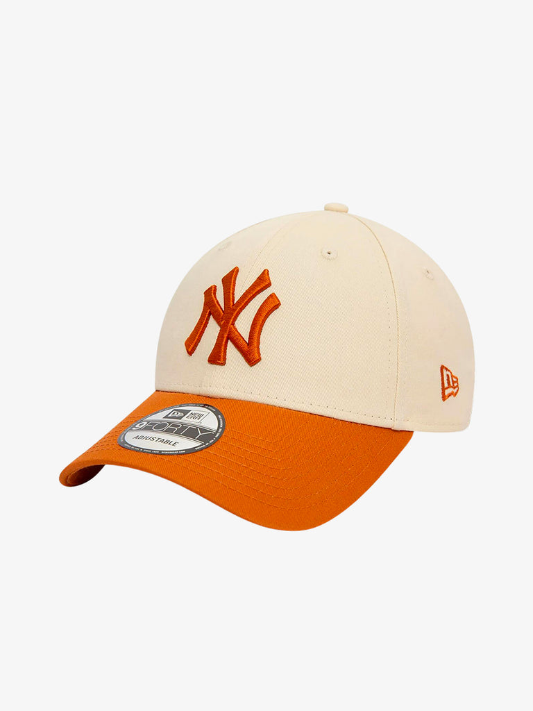 NEW ERA Cappello 9FORTY New York Yankees World Series Patch arancione