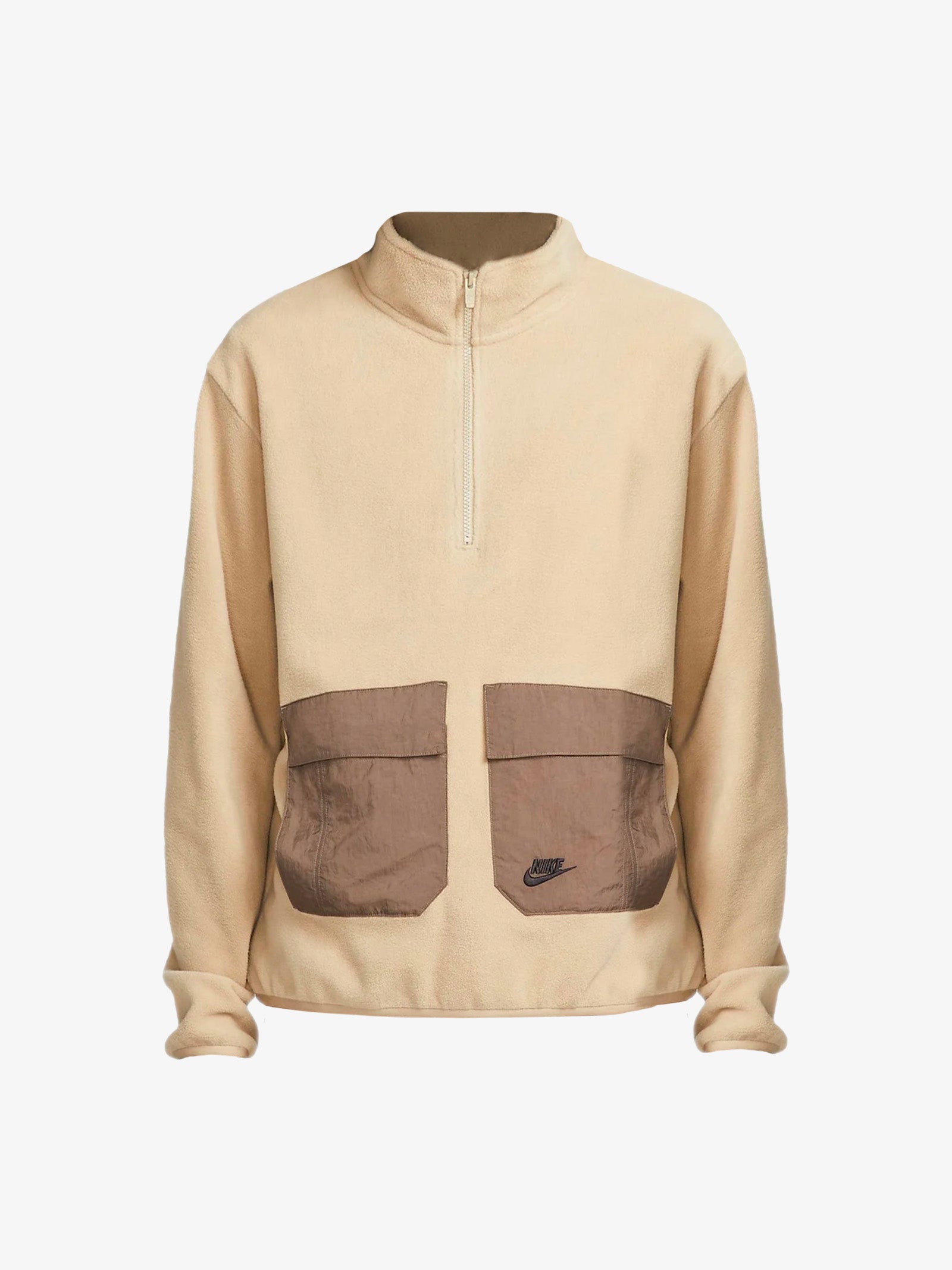 NIKE Felpa girocollo Sports Utility uomo beige