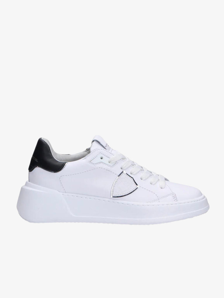 PHILIPPE MODEL Sneakers BJLDV010 Tres Temple low donna bianco/nero