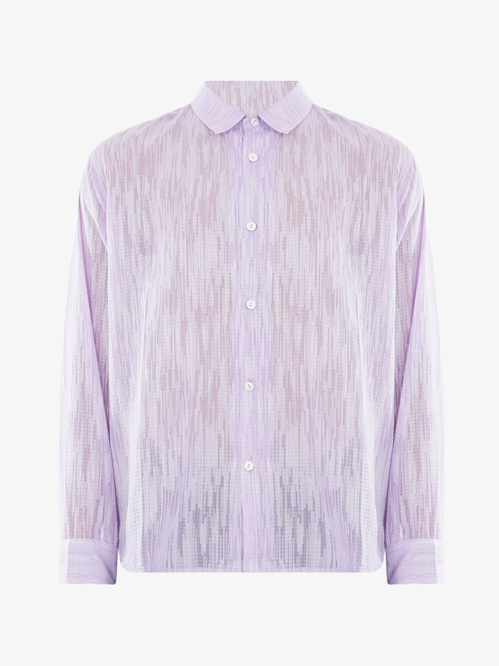 SILTED Camicia Spark uomo in misto viscosa orchidea