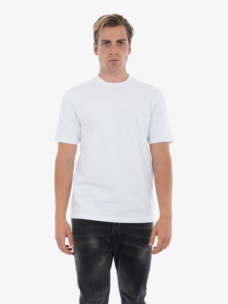 SSEINSE T-shirt 2533 uomo in cotone bianco