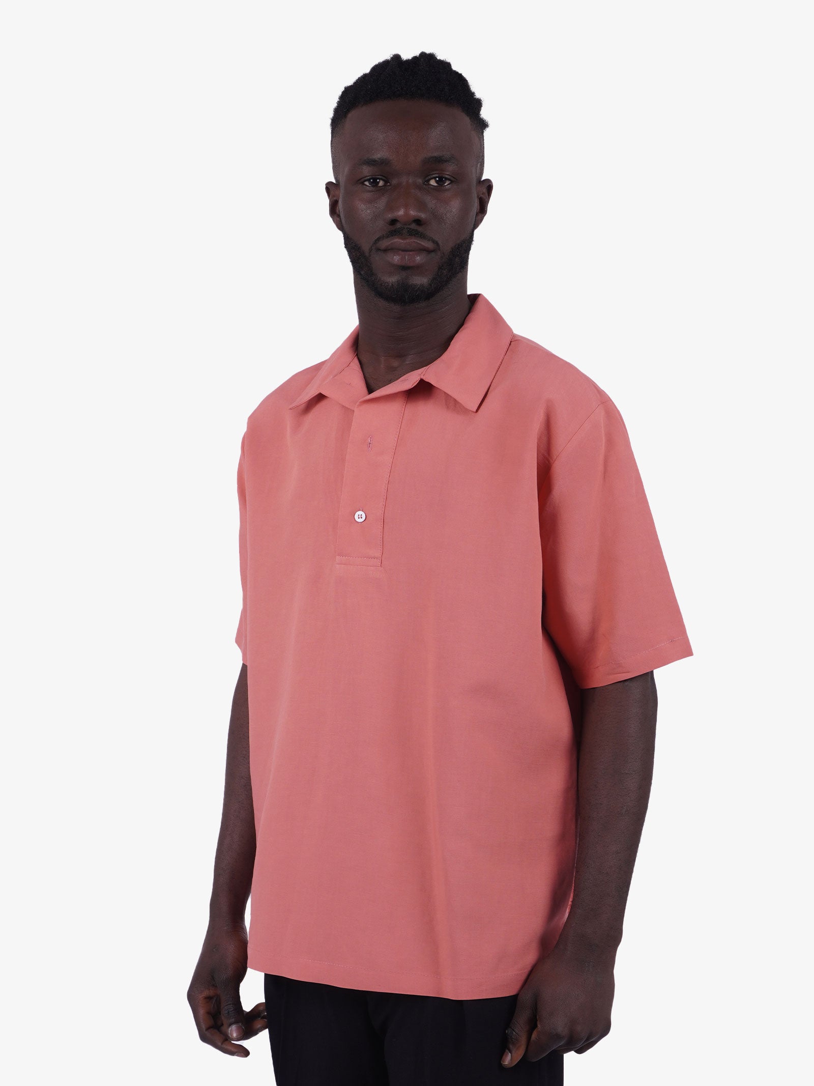 C93 Camicia uomo rosa