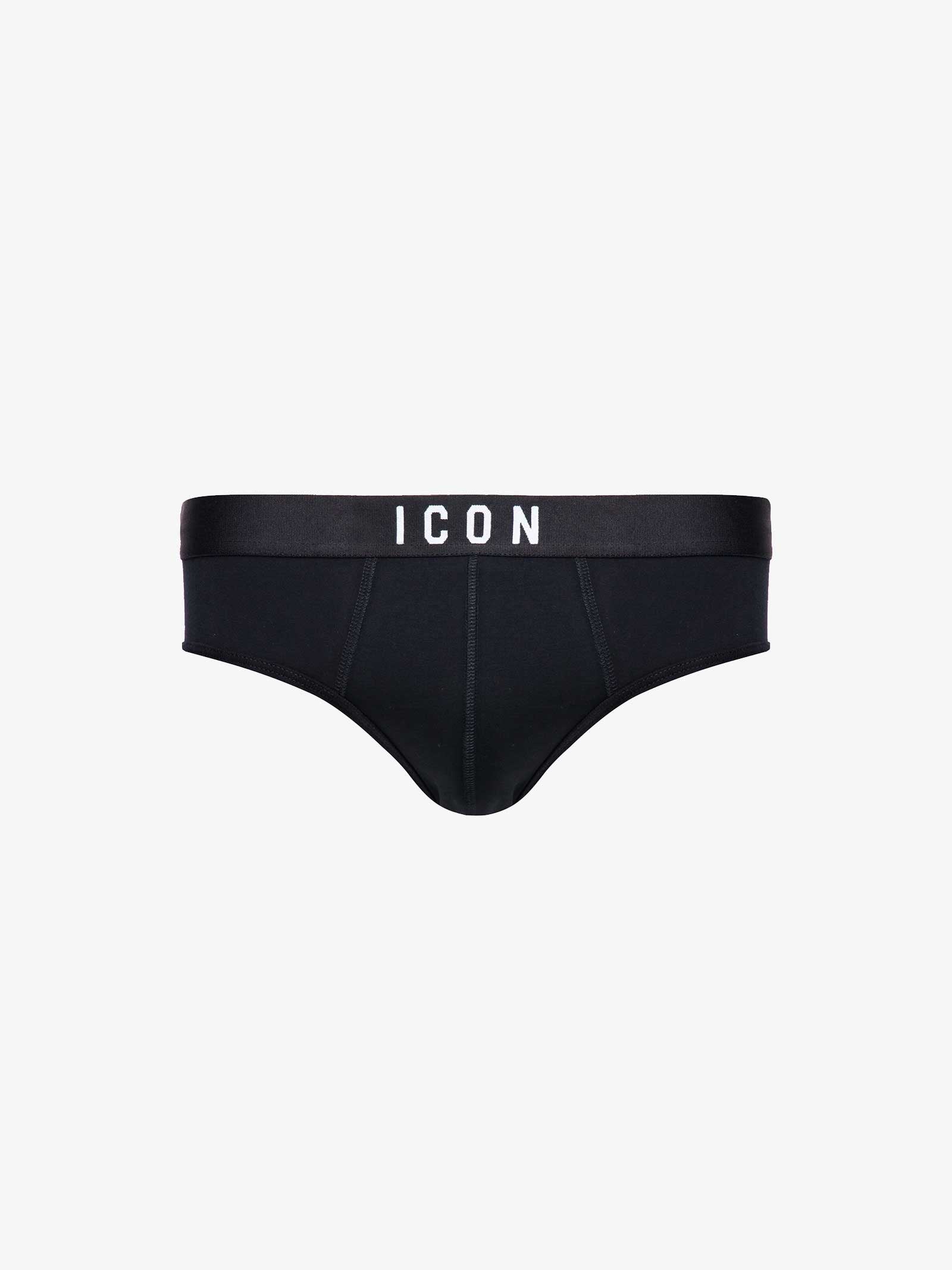 DSQUARED2 Slip Underwear icon uomo nero