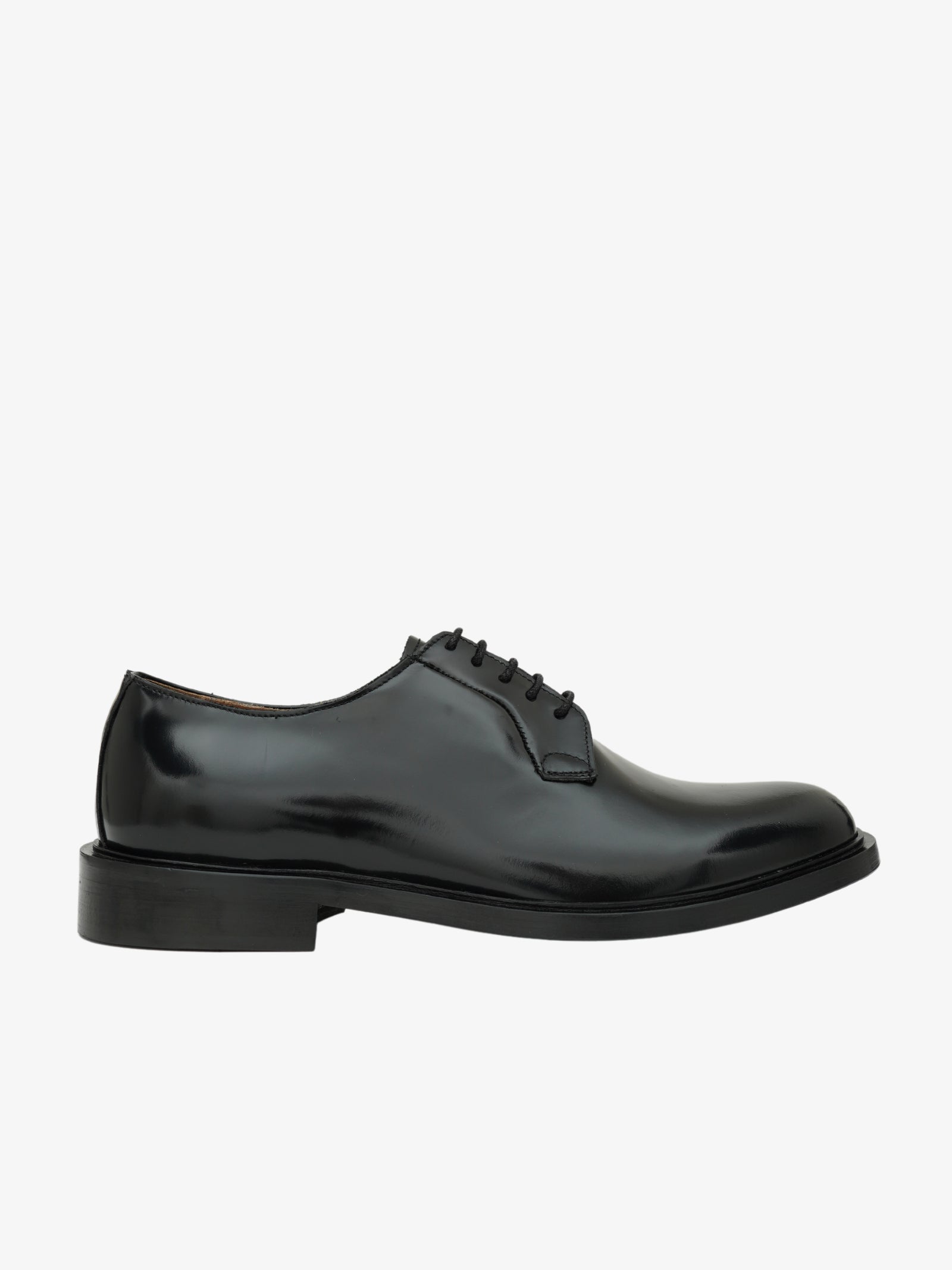 CH1 men's black leather lace-up