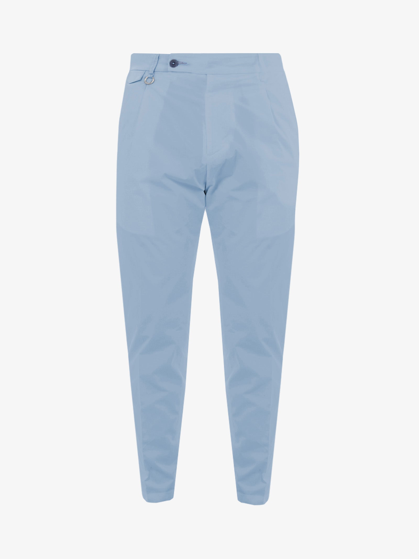 GOLDEN CRAFT Pantalone Charles in cotone uomo azzurro