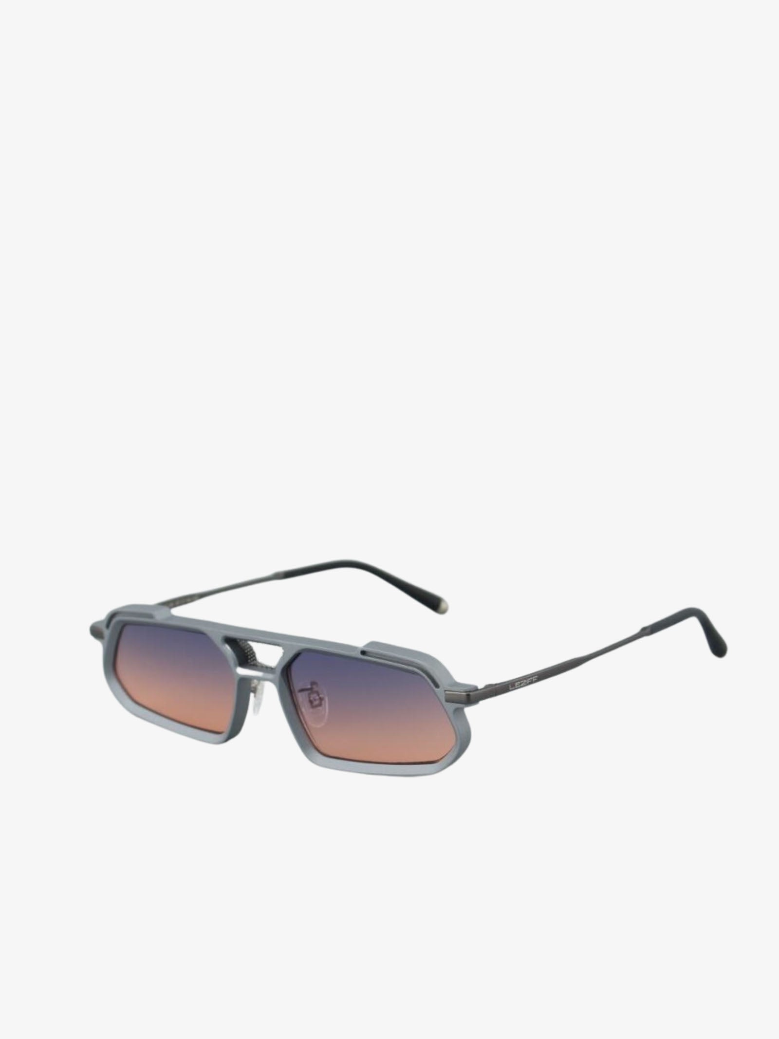 LEZIFF Las Vegas men's sunglasses blue gradient/black