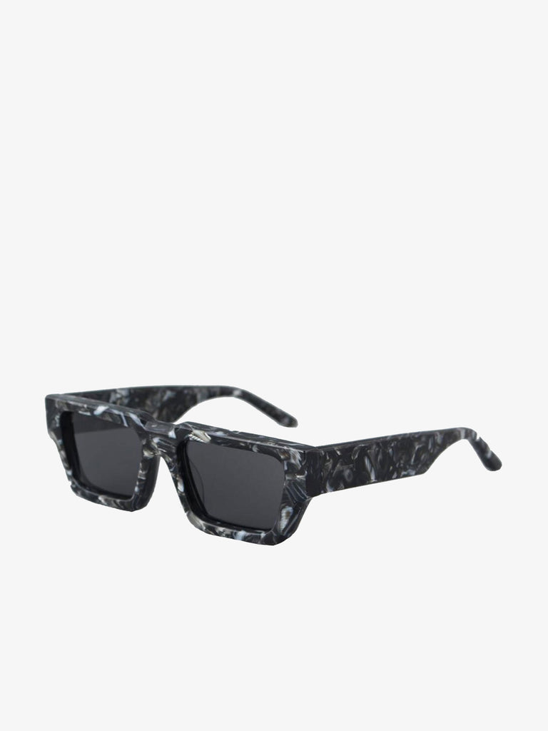 Leziff Miami Men's Sunglasses Black/Marble Black -Size Uni