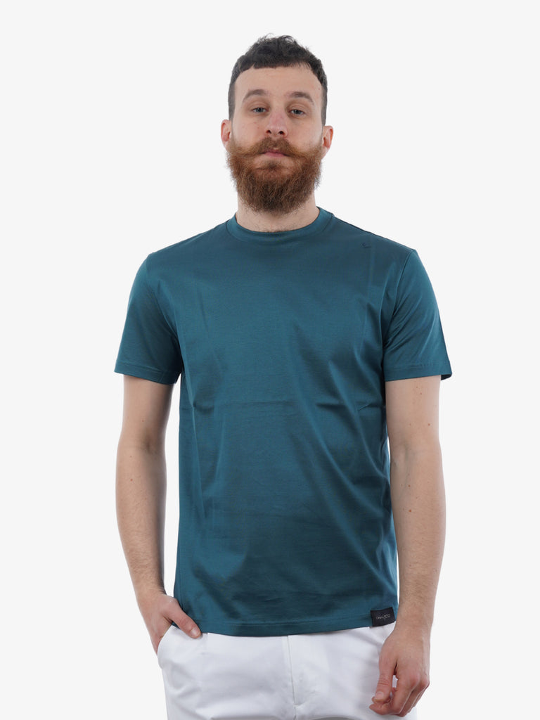 LOW BRAND T-shirt in cotone verde: B134 Basic Jersey Mercer