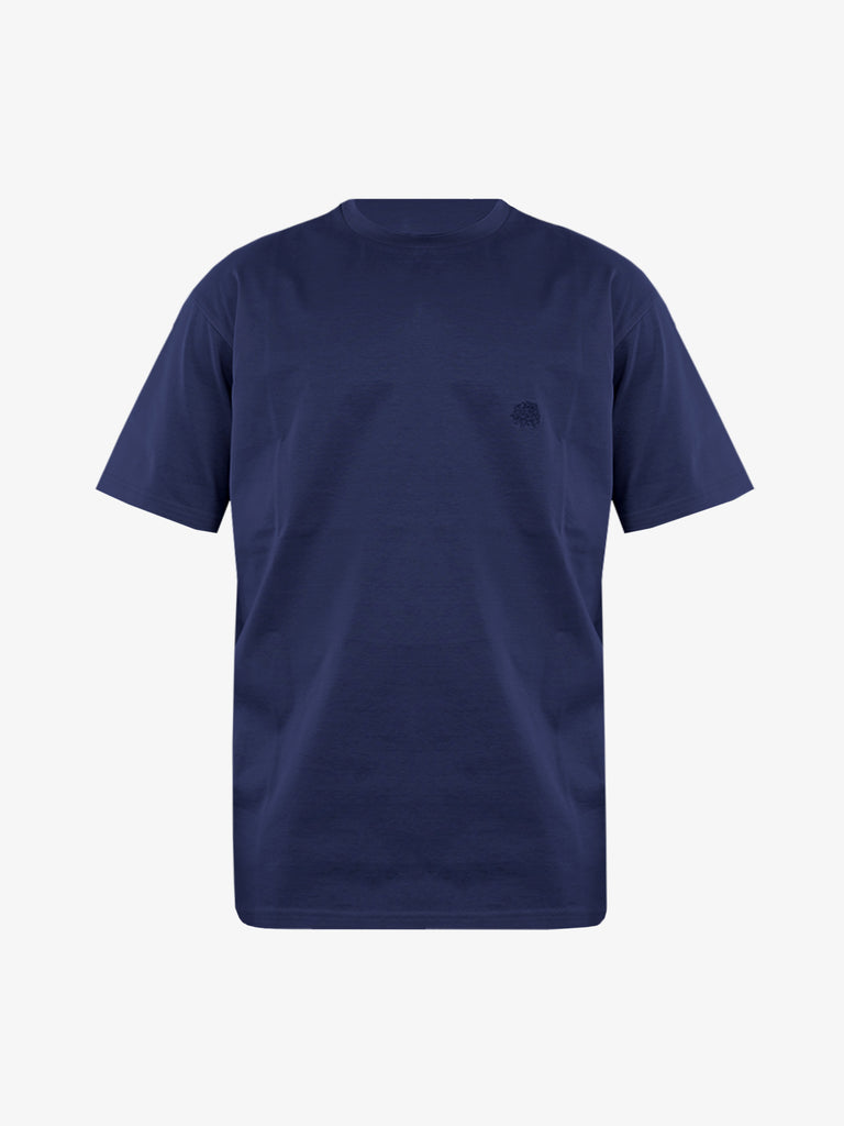 LOW BRAND T-shirt Rose uomo cotone blu con logo