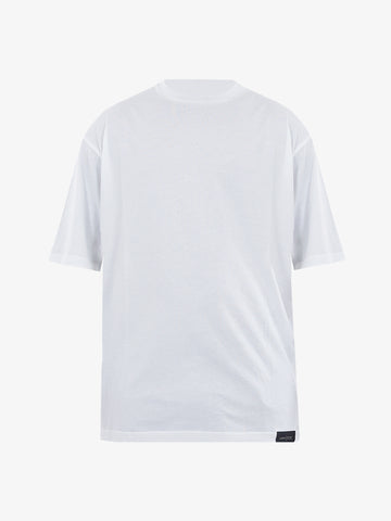 LOW BRAND T-shirt Uomo Cotone Bianco Basic Jersey Supima B193