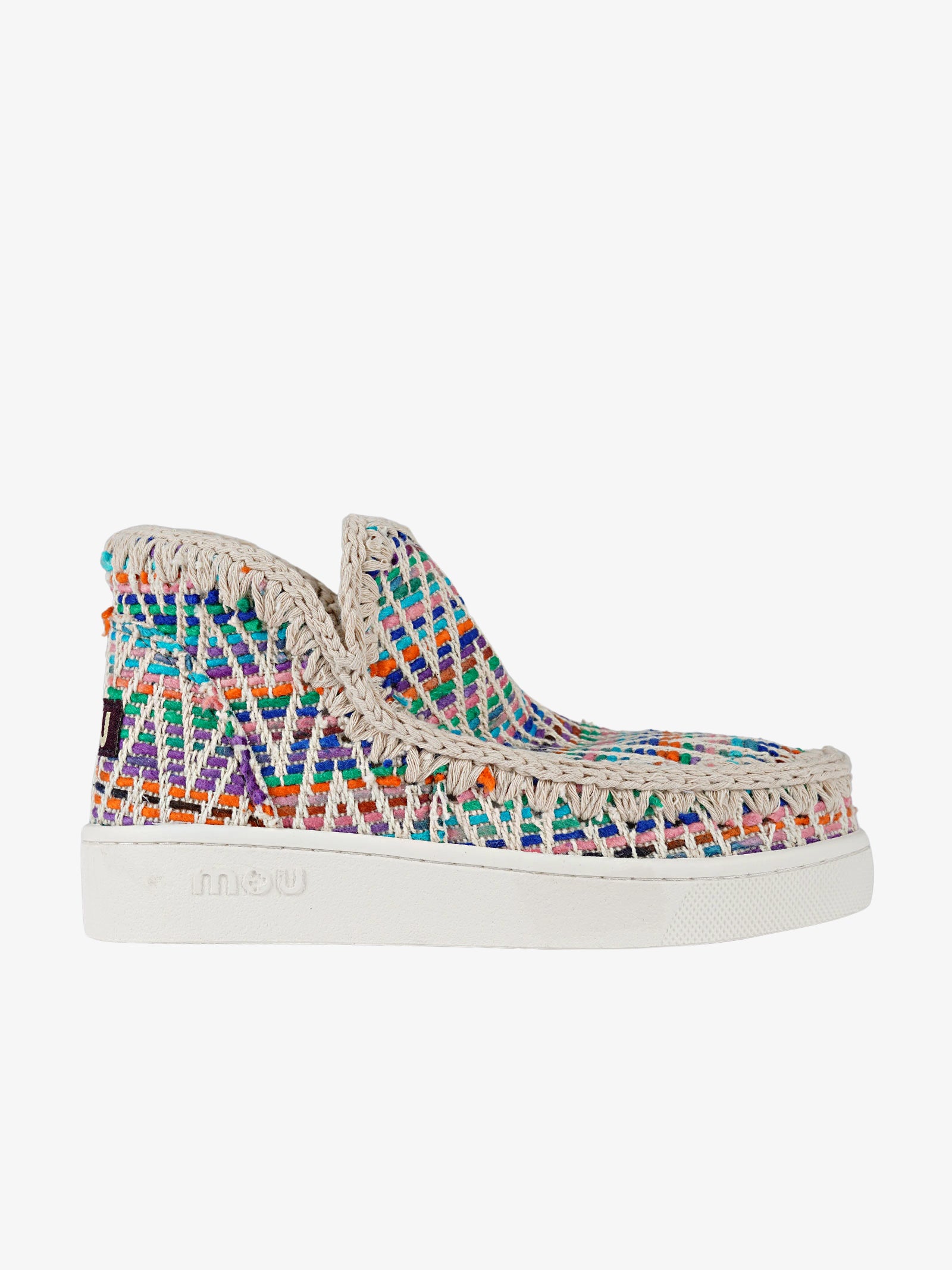 MOU Sneakers Eskimo Summer donna intrecciata multicolore