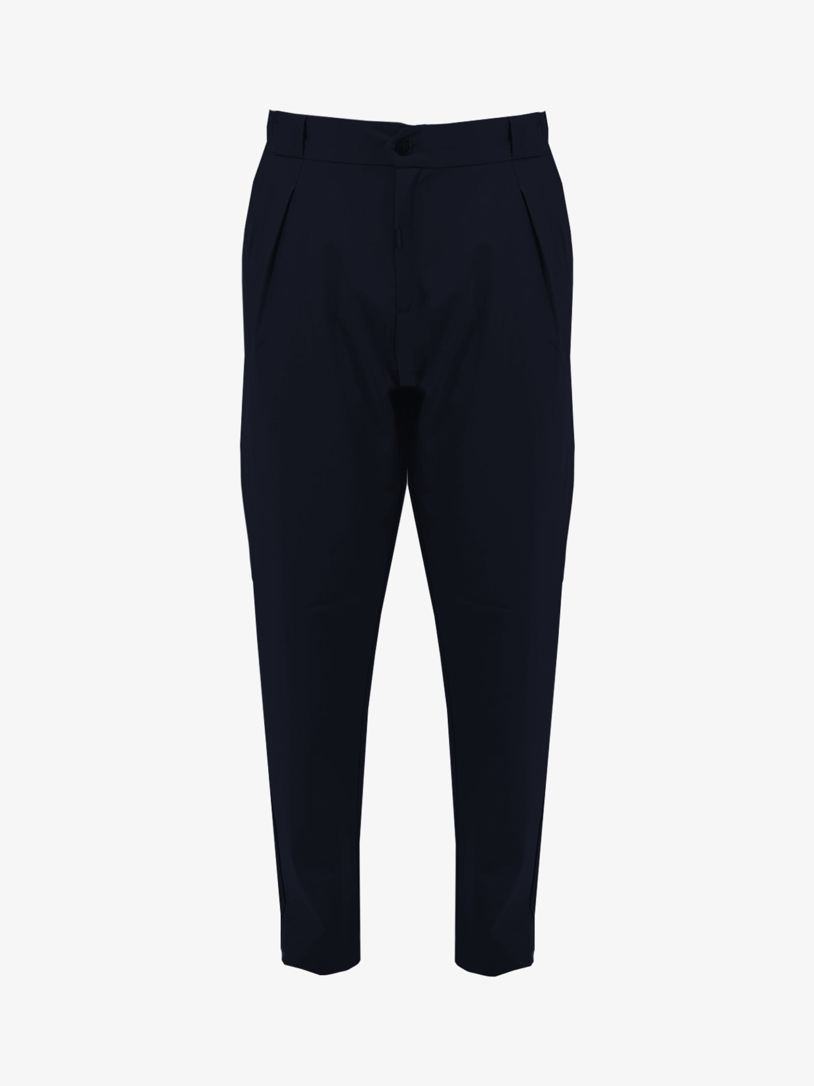 PRIME Pantalone in misto lana uomo blu scuro