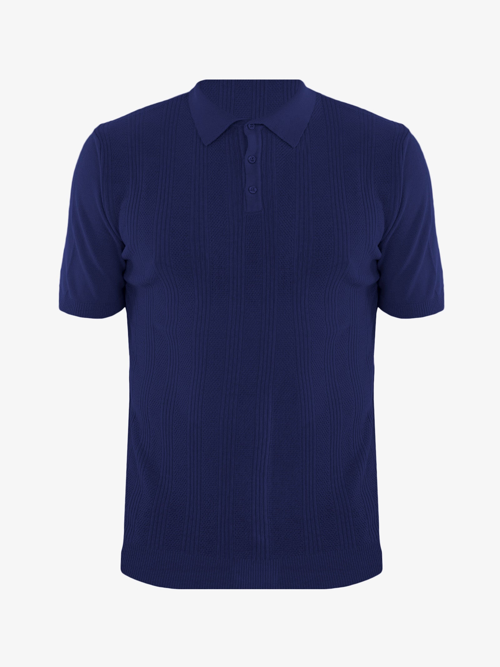 PRIME Polo uomo in cotone blu