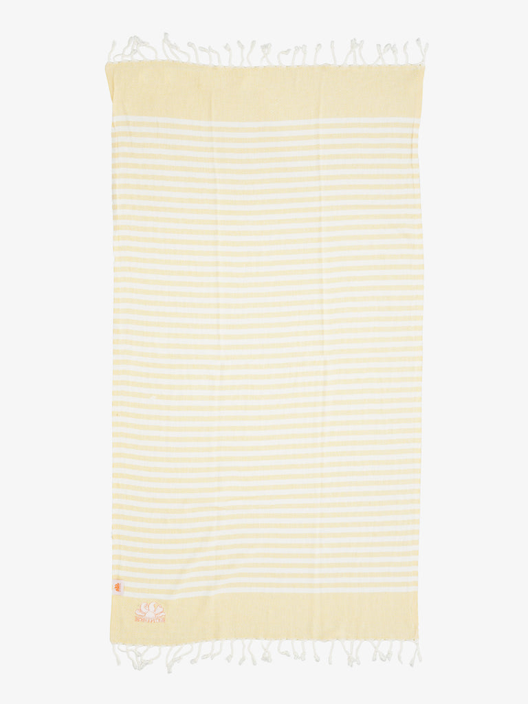 SUNDEK Telo da mare Jacquard Towel unisex giallo/bicolore