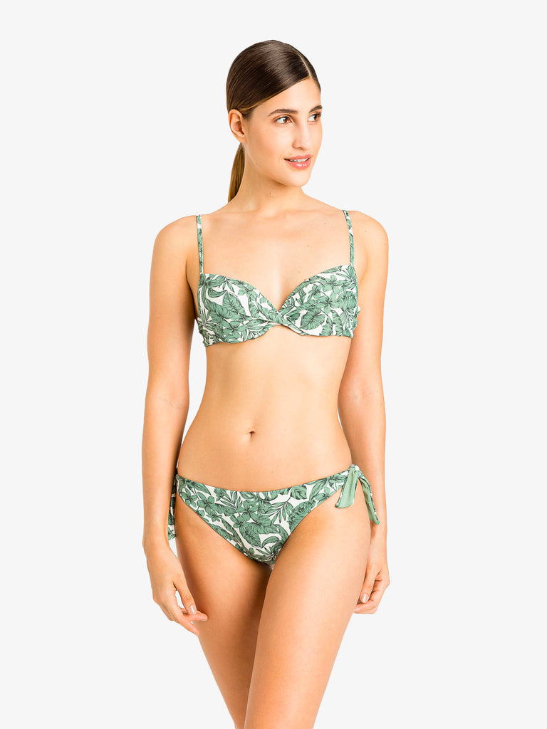 TWINSET Costume da bagno bikini push-up donna verde