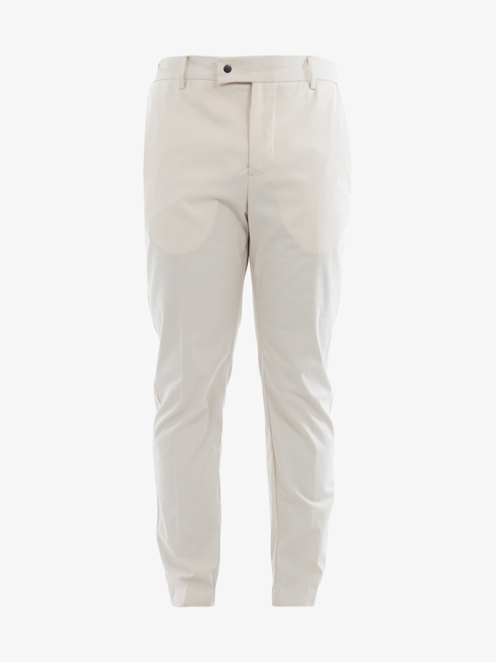 WHITE OVER Pantalone Hoosac uomo in cotone beige