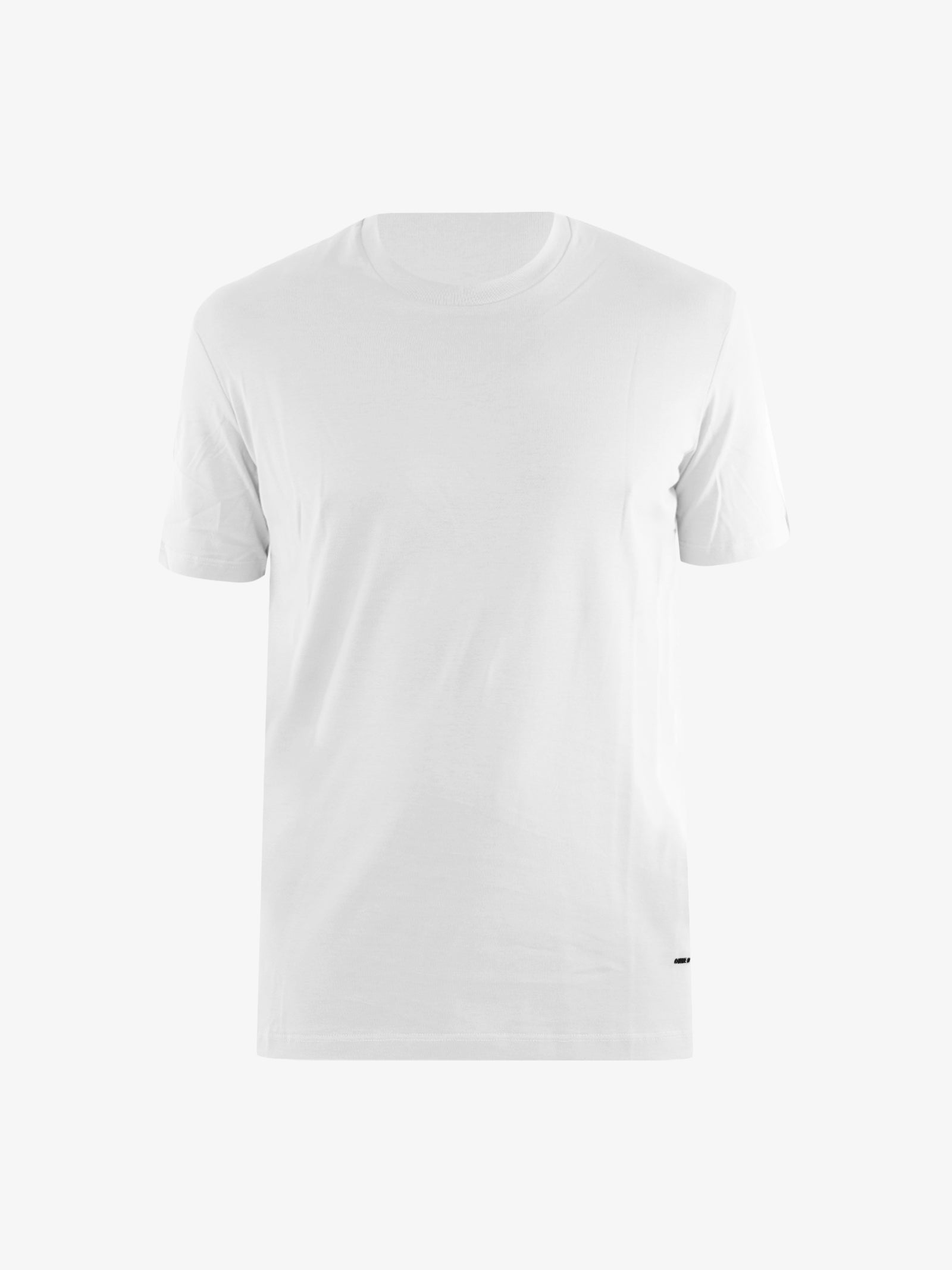 WHITE OVER T-shirt Ohio uomo bianca in cotone