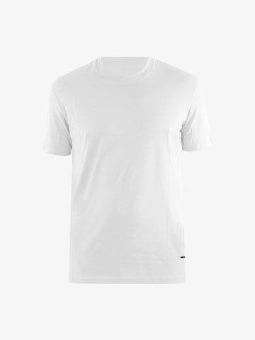 WHITE OVER T-shirt Ohio uomo bianca in cotone