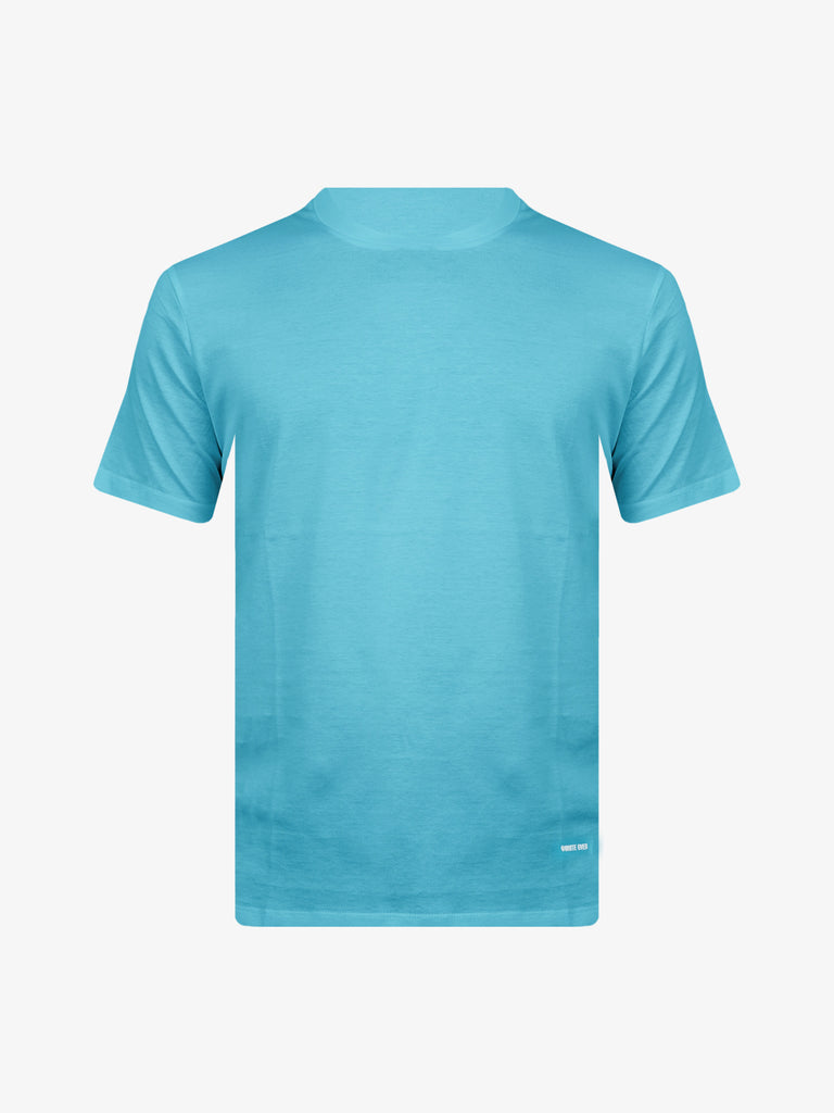 WHITE OVER T-shirt Ohio uomo azzurra