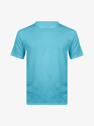 WHITE OVER T-shirt Ohio uomo azzurra