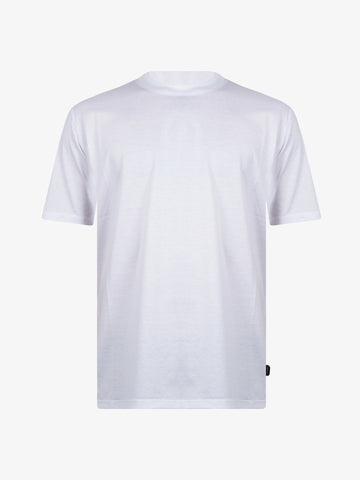 YES LONDON T-shirt 4007 uomo in cotone bianco