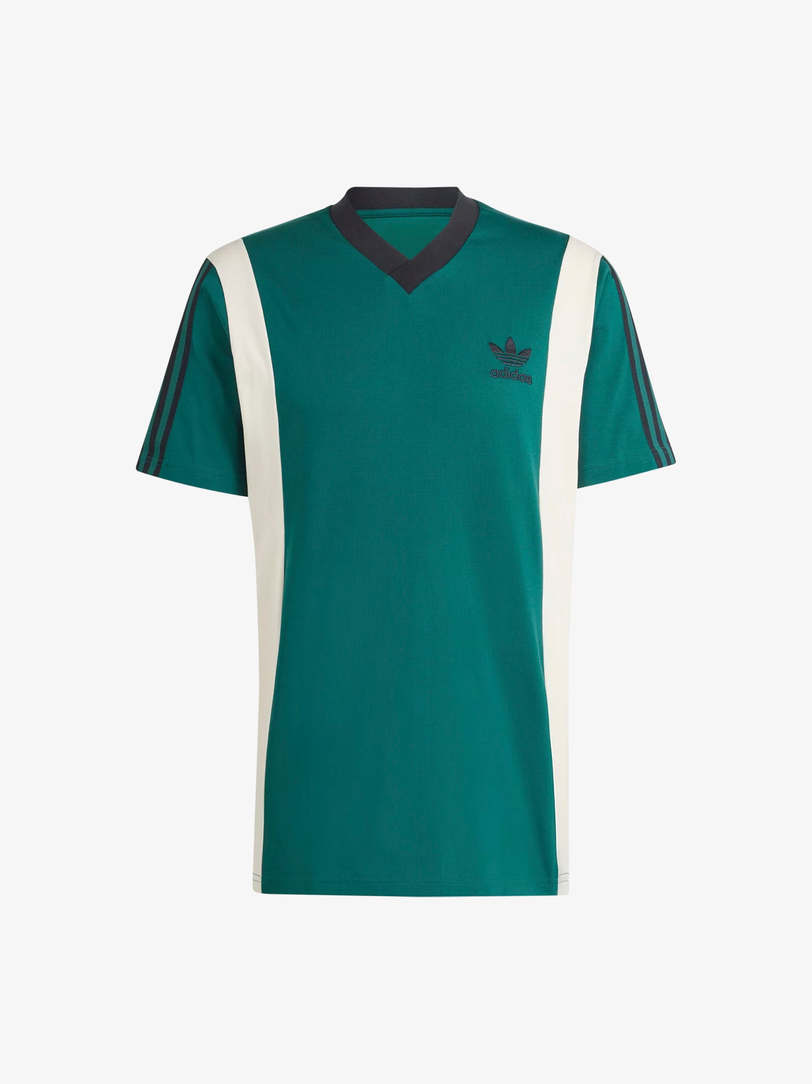 ADIDAS T-shirt Archive panel uomo un cotone verde