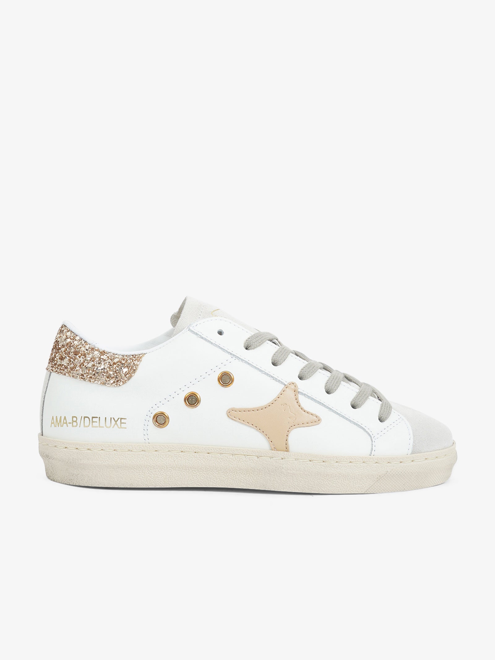 AMA BRAND Sneakers 2706 donna in pelle bianco