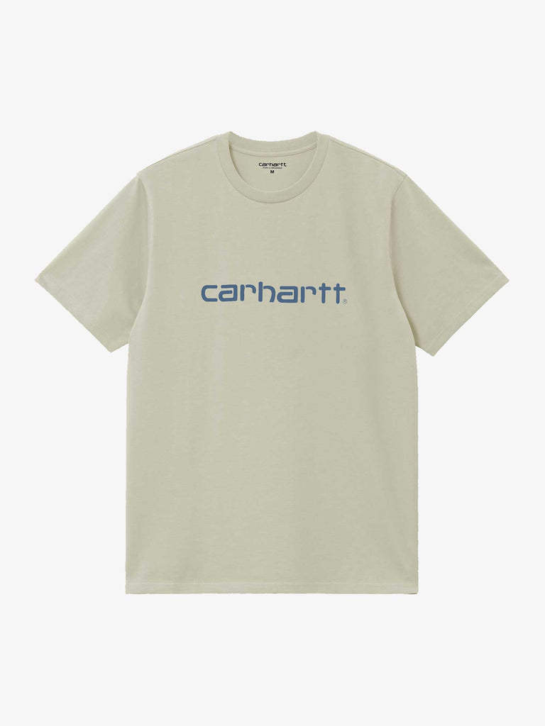 CARHARTT WIP T-shirt S/S Script I031047_24G_XX uomo cotone verde