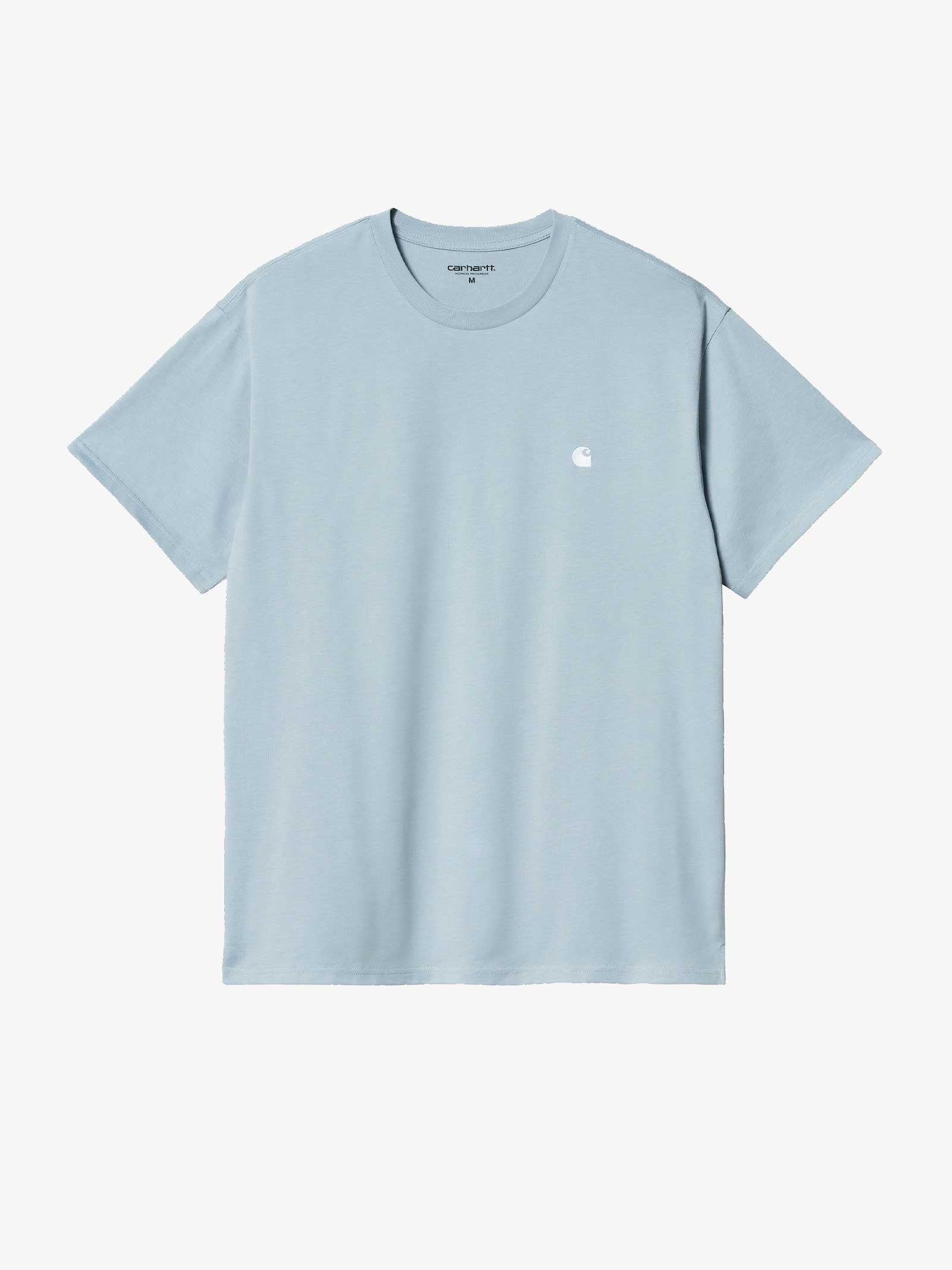 CARHARTT WIP T-shirt S/S Madison uomo cotone blu