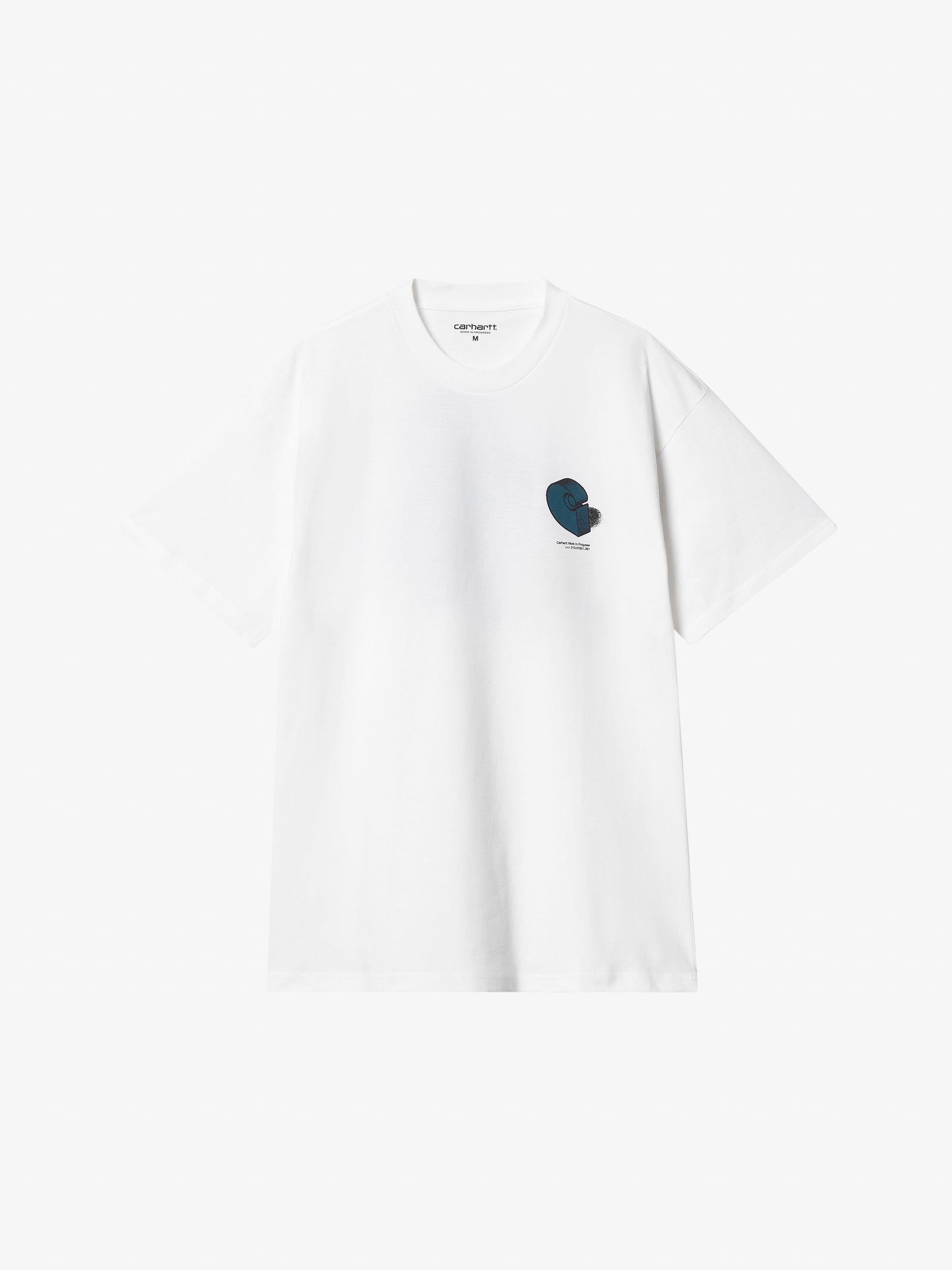 CARHARTT WIP T-Shirt S/S Diagram C I033177_02_XX uomo bianco